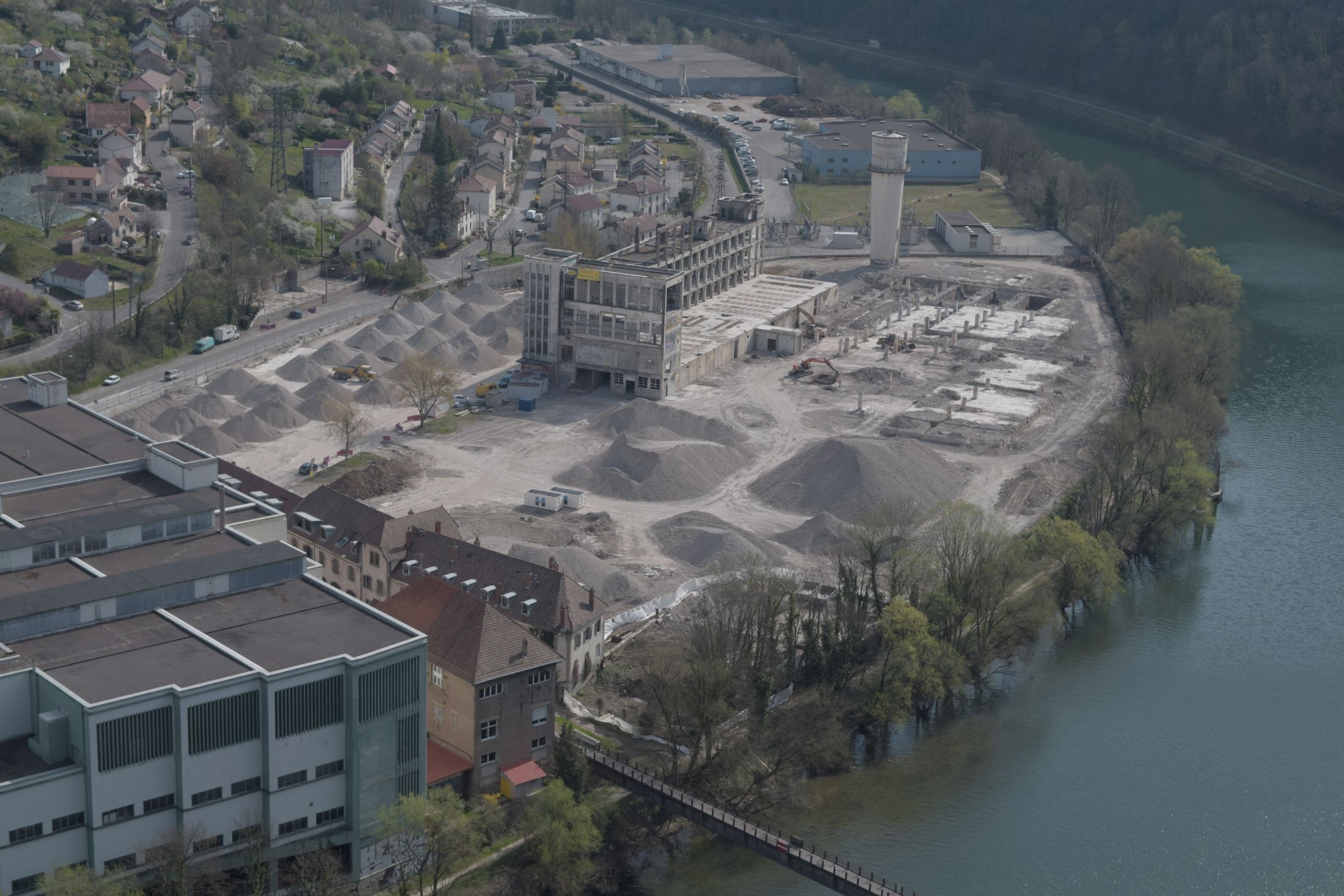 Le parc de la Rhodia à Besançon