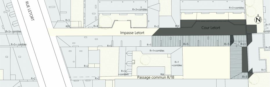 LETORT plan de masse existant